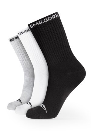 UNISEX TENNIS 3ER PACK - Calcetines de deporte - schwarz   grau   weiß