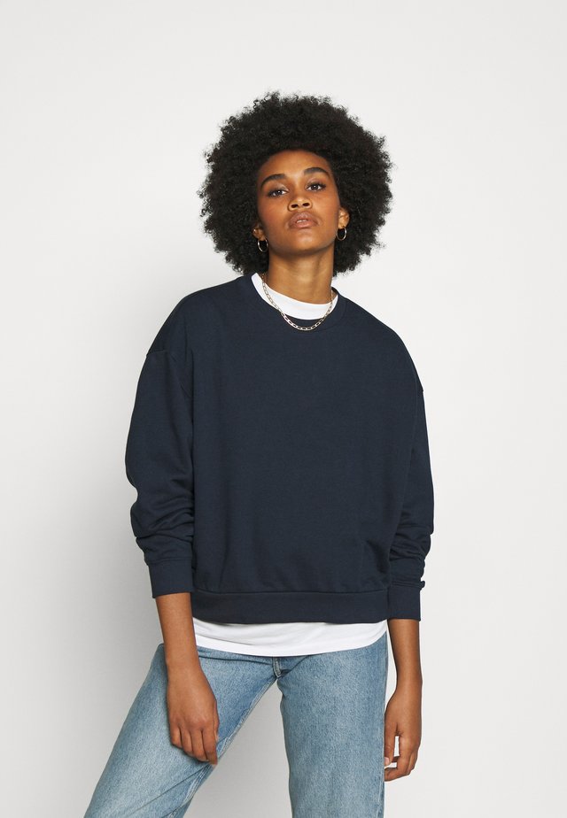 HUGE CROPPED - Sweatshirt - navy