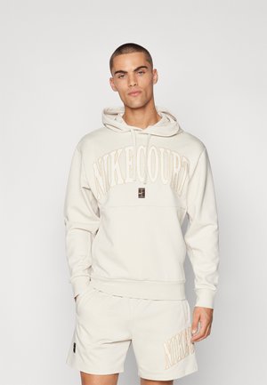 COURT HERITAGE - Hoodie - lt orewood brn/pale ivory