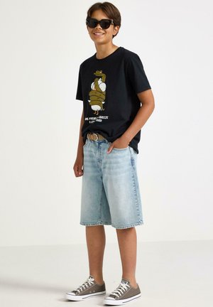 Lindex, T-shirts print - black