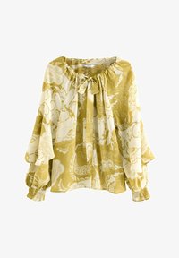 Selezionato, olive abstract print