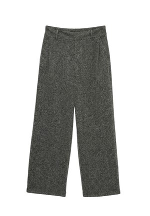 Vero Moda, TROUSERS VMHELLA MID WAIST TROUSERS - Pantalon classique - black