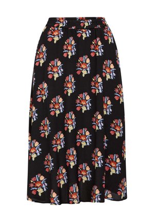 Noa Noa BELLANN - A-lijn rok - print black multicolour