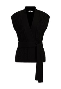 WE Fashion Chaqueta de punto - black