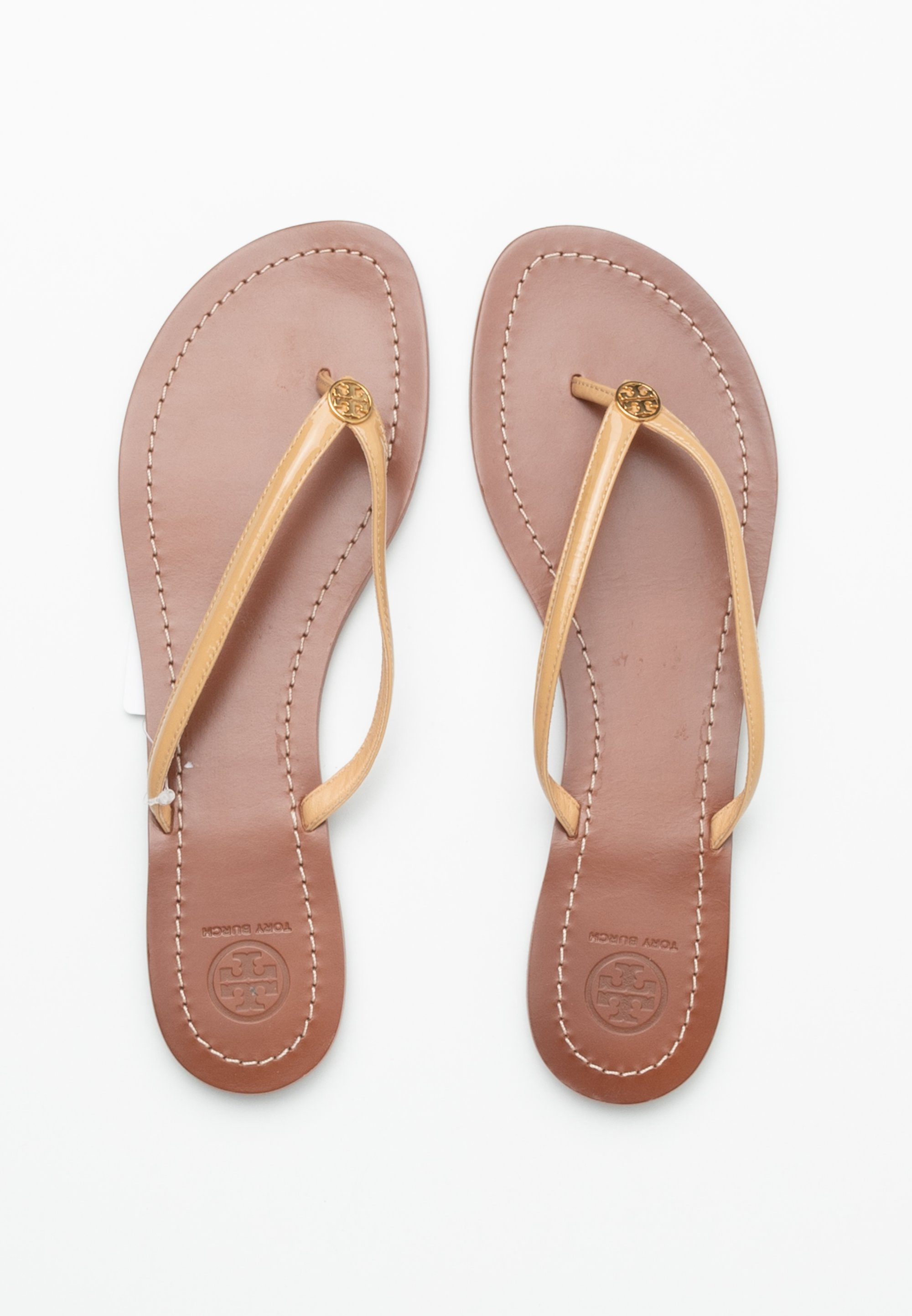 brown sandals tory burch