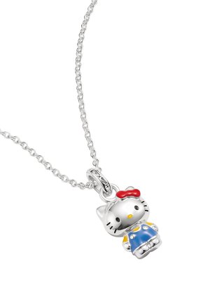 THOMAS SABO, HELLO KITTY KETTE BLAU - Collana - silver-coloured
