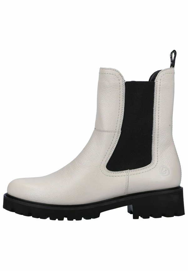 Stiefelette - kreide kreide