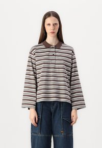 Vero Moda VMMAREN - Polo majica - chocolate brown