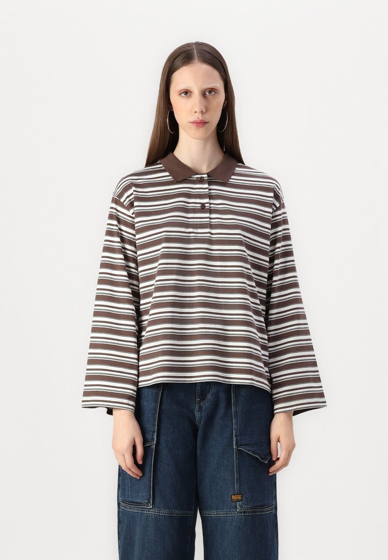 Vero Moda VMMAREN - Polo majica - chocolate brown