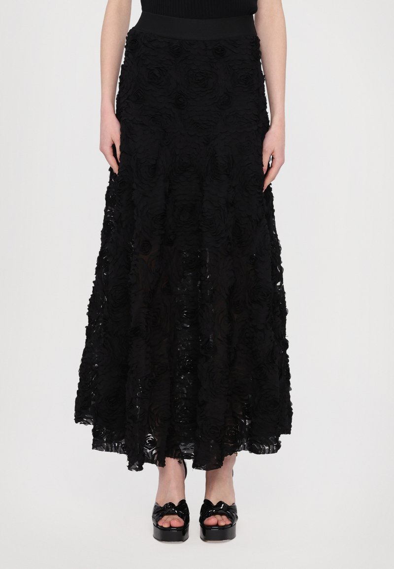 Maje JOSINO - Gonna lunga - noir