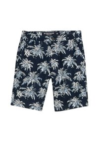 Unausgewählt, navy blue stripe palm design