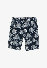 Unausgewählt, navy blue stripe palm design