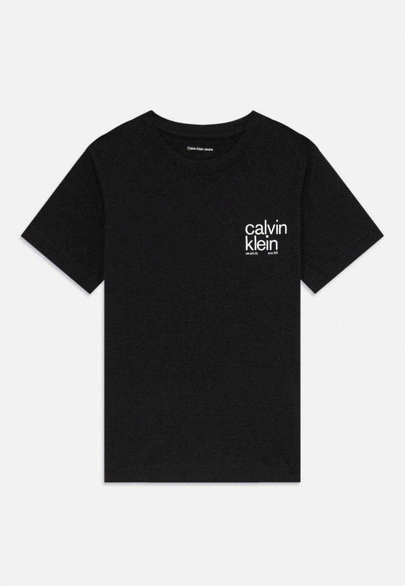 Calvin Klein Jeans SMALL GRAPHIC UNISEX - Camiseta estampada - black