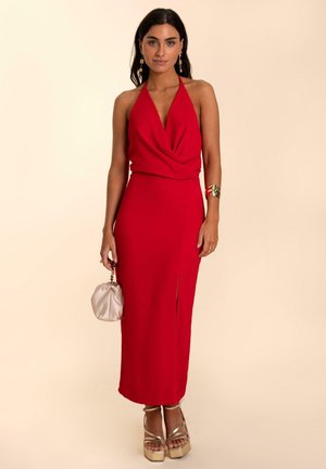 CON ESPALDA ABIERTA - Vestido de fiesta - red