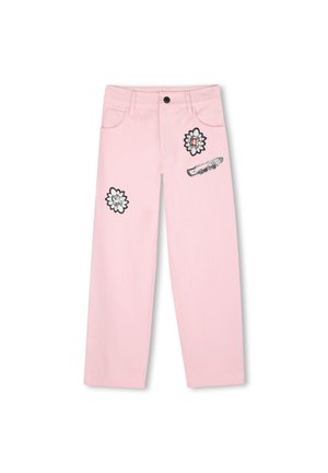 AUS TWILL - Jean droit - rosee