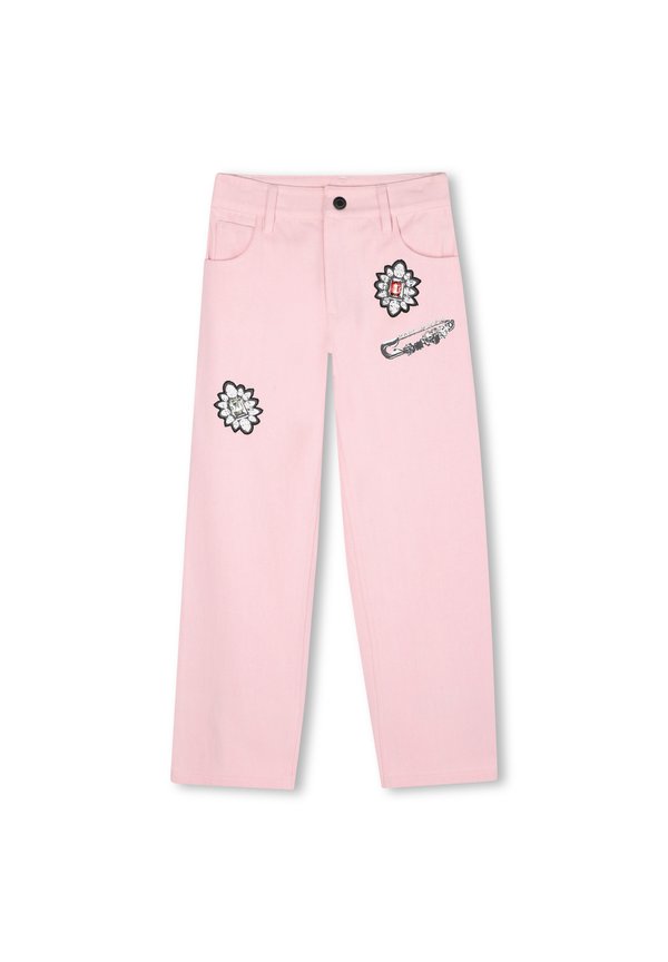 AUS TWILL - Jeans Straight Leg - rosee