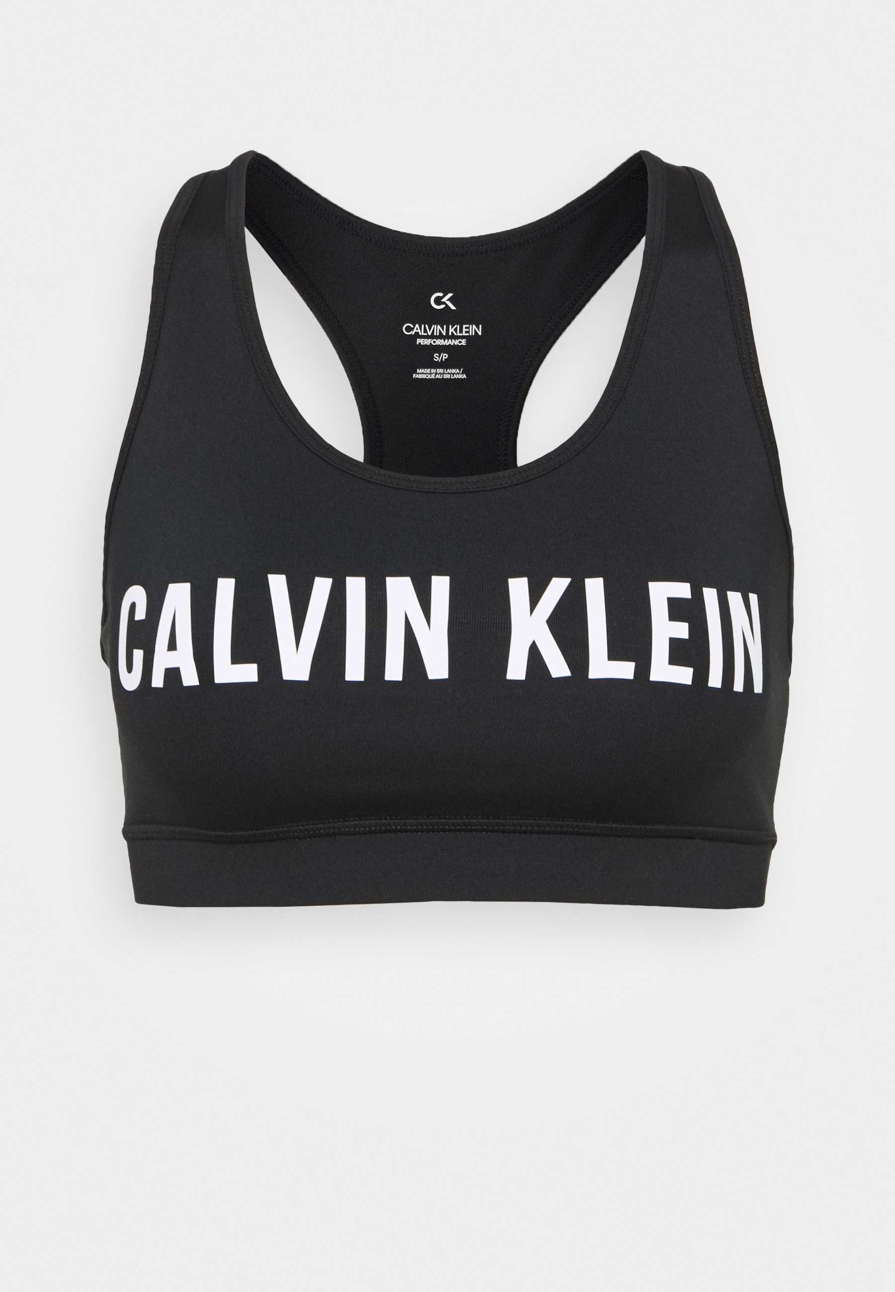 black calvin klein sports bra