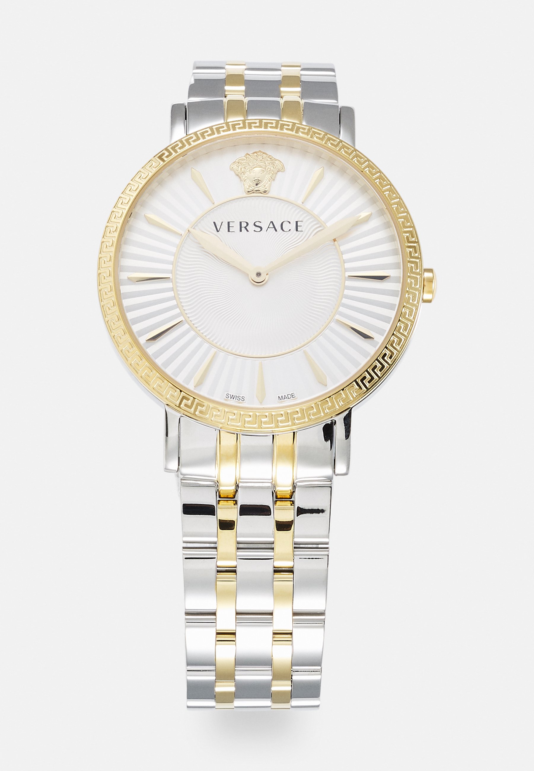 Versace watch silver and gold Clearance