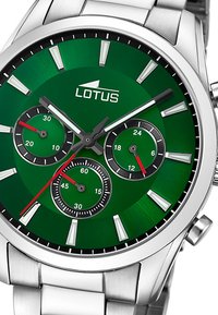 Lotus Montre à aiguilles - silberfarben