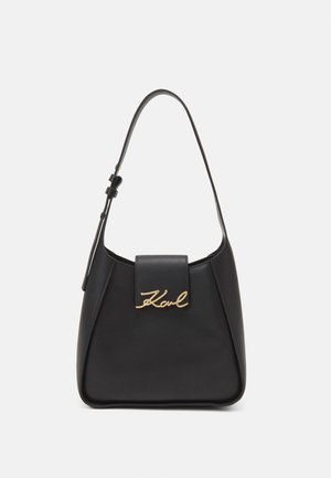 SIGNATURE HOBO - Sac à main - black