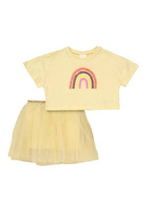 BEKLEIDUNG REGENBOGEN SET - A-snit nederdel - gelb c