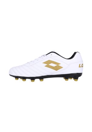 STADIO - Firm-ground football boots - wx all white light platino