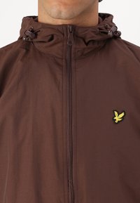 Lyle & Scott ZIP THROUGH JACKET - Skraistė  - deep mahogany