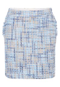 Cartoon MIT EINGRIFFTASCHEN - Minirock - blau beige