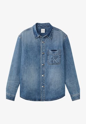 Calvin Klein Jeans, LOGO - Πουκάμισο - blue