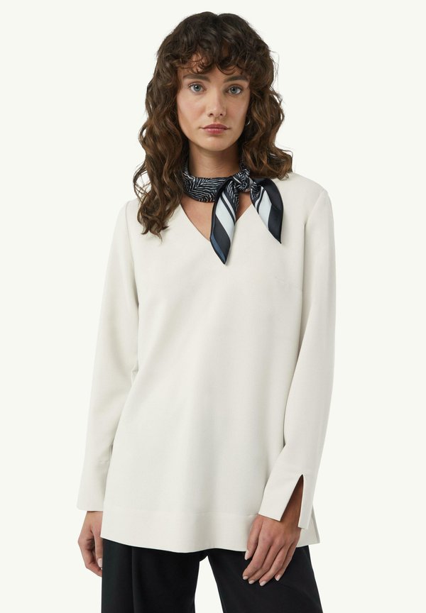 Bluse - helles beige