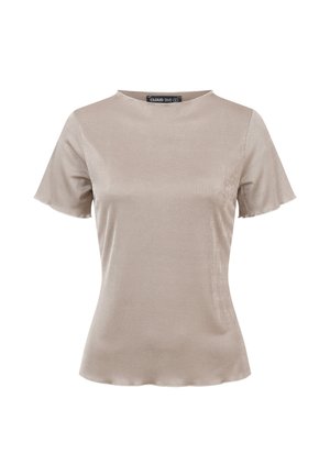 Cloud 5ive, LUREX LOOK T-SHIRT - Βασικό μπλουζάκι - brown