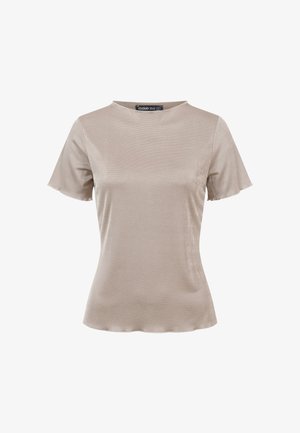 Cloud 5ive, LUREX LOOK T-SHIRT - T-shirt basique - brown