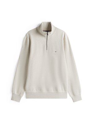 Tommy Hilfiger ESSENTIAL ZIP  - Mikina - oatmilk