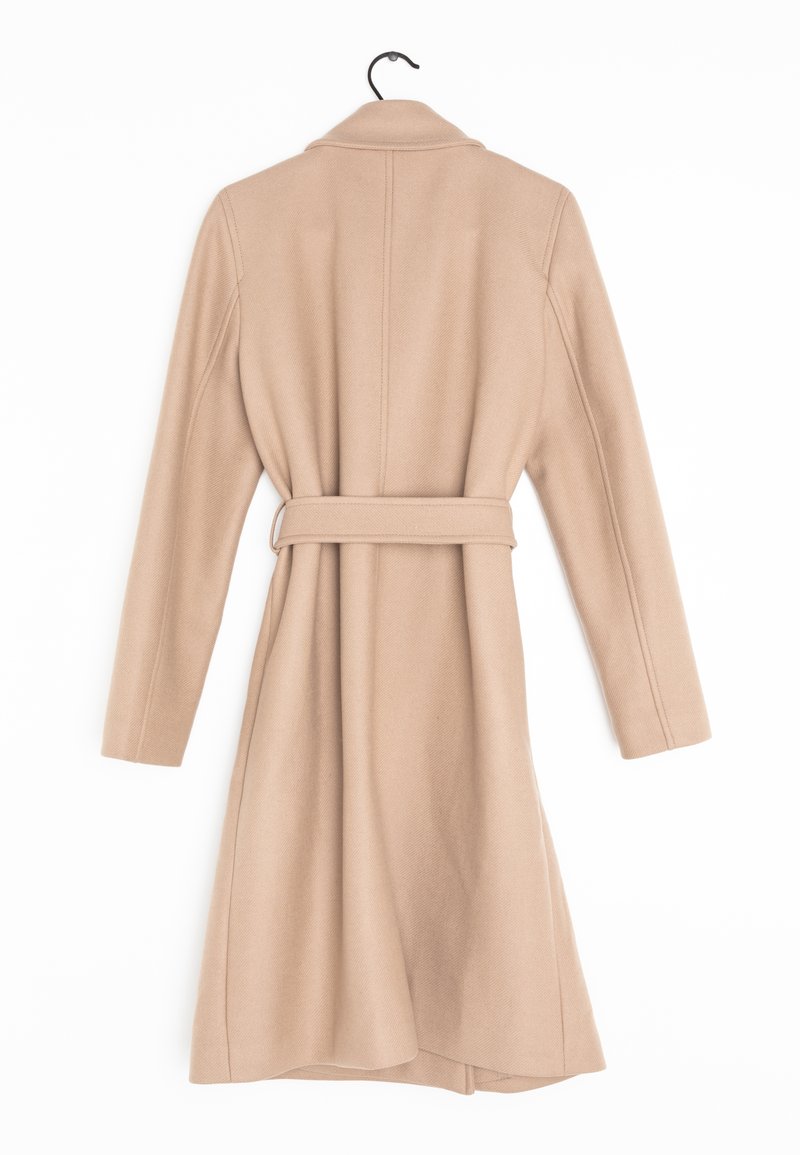 Wool Coat Hallhuber Beige Mantel Hallhuber Trenchcoat Camel