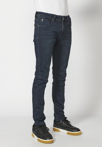 Koroshi Vaqueros slim fit - azul osc   dark blue