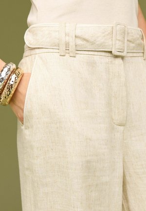 WIDE LEG - Housut - neutral