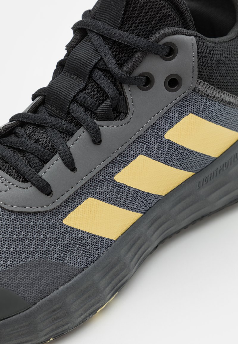 Adidas basketball shoes grey and yellow Clearance