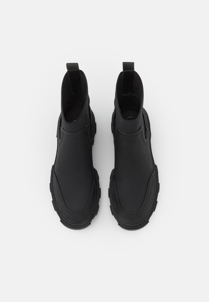 Only Shoes Onltola Elastic Boot - Platform Ankle Boots - Black -  Zalando.Co.Uk