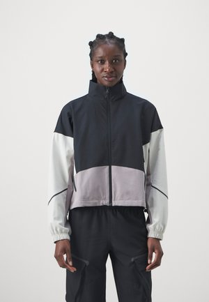 Under Armour UNSTOPPABLE - Chaqueta de entrenamiento - black/summit white/tetra gray
