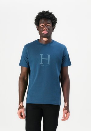 HERITAGE TEE - T-shirt print - dark denim blue