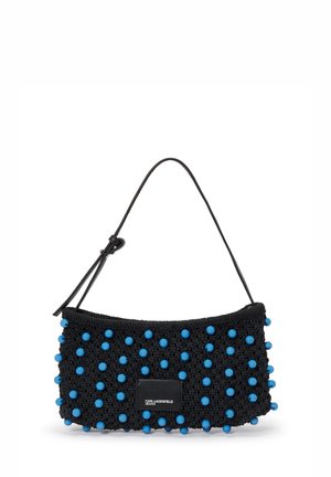 SHOULDER BEADED - Käsilaukku - black