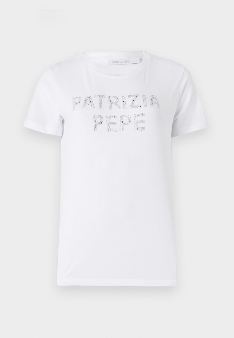 PATRIZIA PEPE T-shirt print wit PATRIZIA PEPE T-shirt print wit