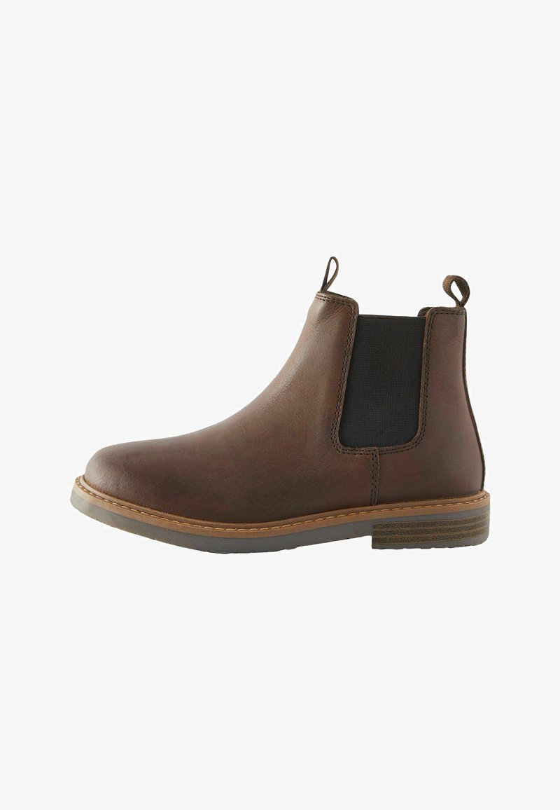 Next CHELSEA WIDE FIT G - Klasické členkové čižmy - chocolate brown