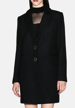 MEDIO 2 BOTTONI - Kurzmantel - nero
