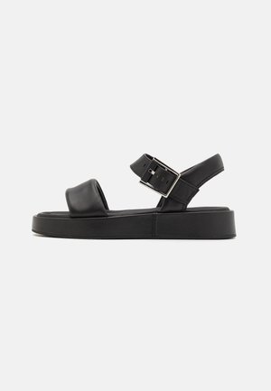 ALDA STRAP - Sandaalit nilkkaremmillä - black