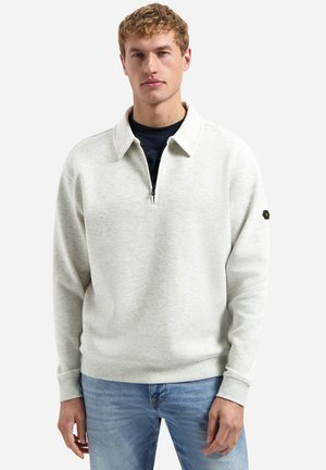 WITH HALF-ZIP - Sweatshirt - kit melange