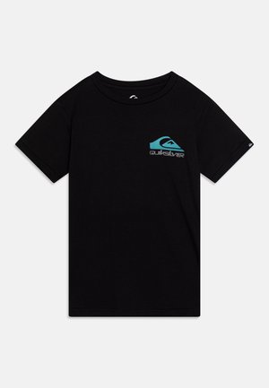 OMNI WAVE YOUTH - Print T-shirt - black