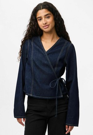 Bluse - dark blue denim 1