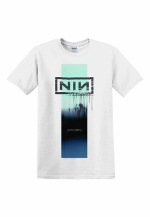 NINE INCH NAILS WITH TEETH  - T-shirt z nadrukiem