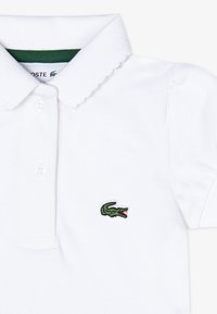 Lacoste SHIRRED SLEEVE - Poloskjorter - blanc